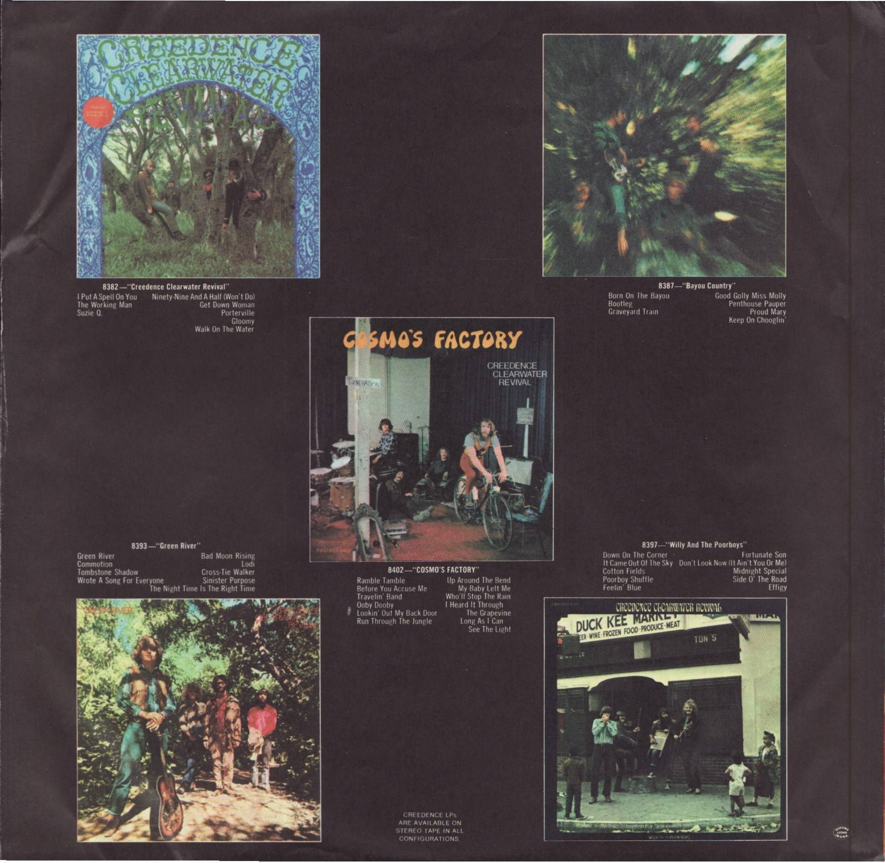 Creedence Clearwater Revival Cosmos Factory [lp sleeve02 usa]